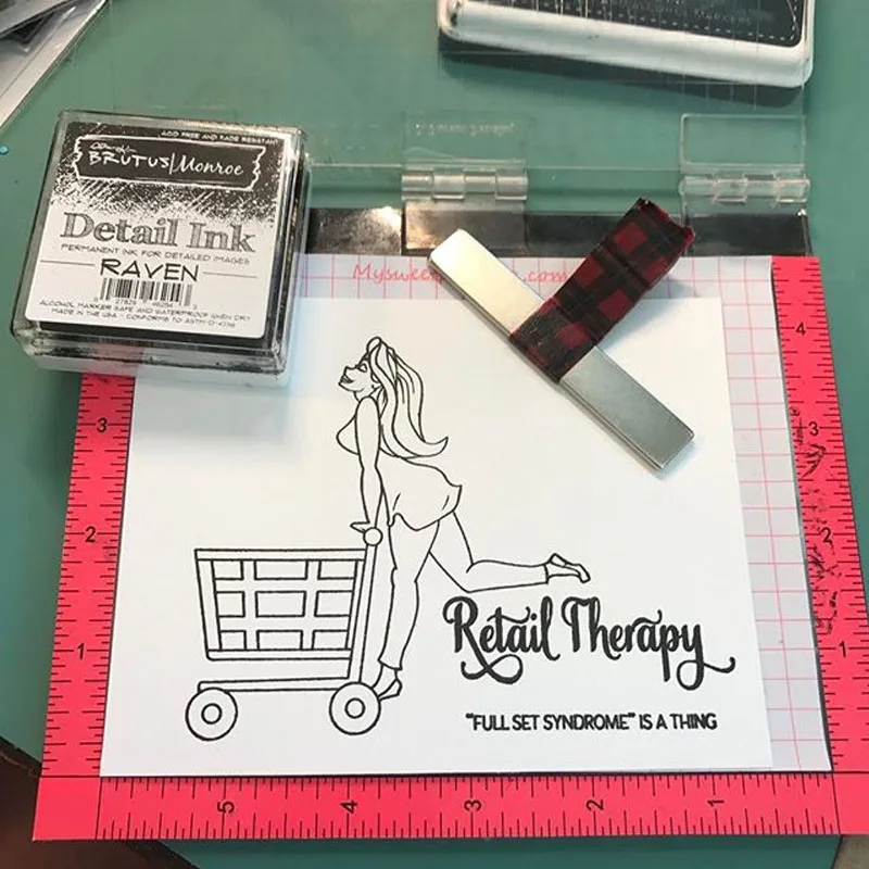 Запустите автомобиль! Прозрачный силиконовый штамп для девочек + фразы детей