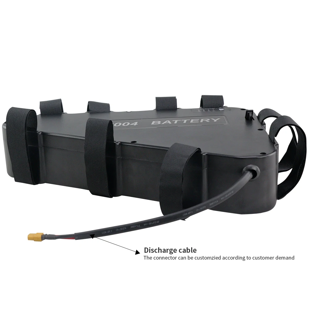52 volt Ebike Battery 20Ah 48V 18Ah 15Ah 12.5Ah Triangle Battery+Charger for 1800W 1500W 1200W 1000W 750W Motor Kits | Спорт и