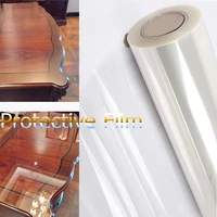clear furniture protective film home table wrap film anti high temperature sticker self adhesive for bathroom kitchen household