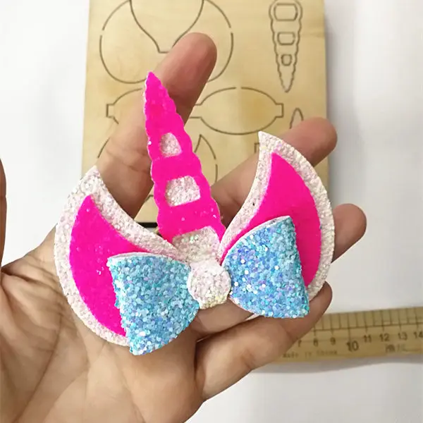 HD002 Скрапбукинг Лук высекальные деревянные штампы для рукоделия|Вырубные штампы|