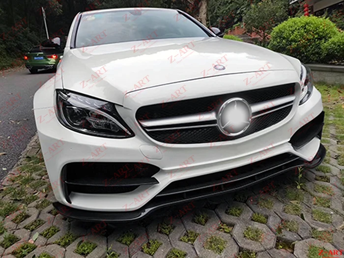 Z ART широкий тюнинг пакет для C class 2015 2019 W205 4 дверь Тюнинг Комплект