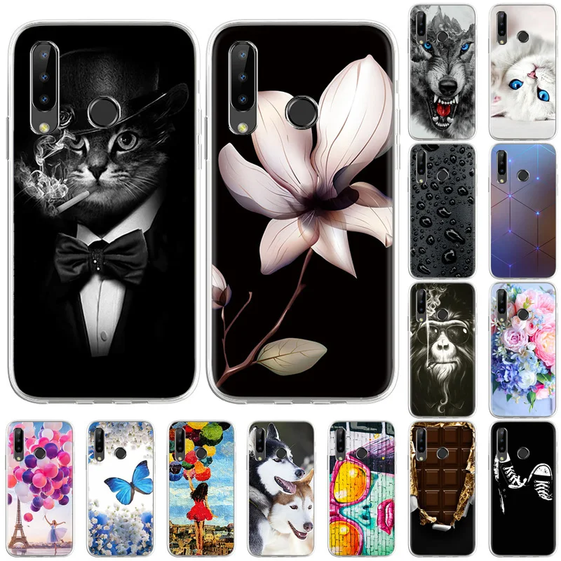 

For DOOGEE N20 Case Silicone Back Cover Coque For DOOGEE X20 X30 X60L Y6 Y8C Y9 Plus Case Cover DoogeeN20 Soft TPU Phone Bumper