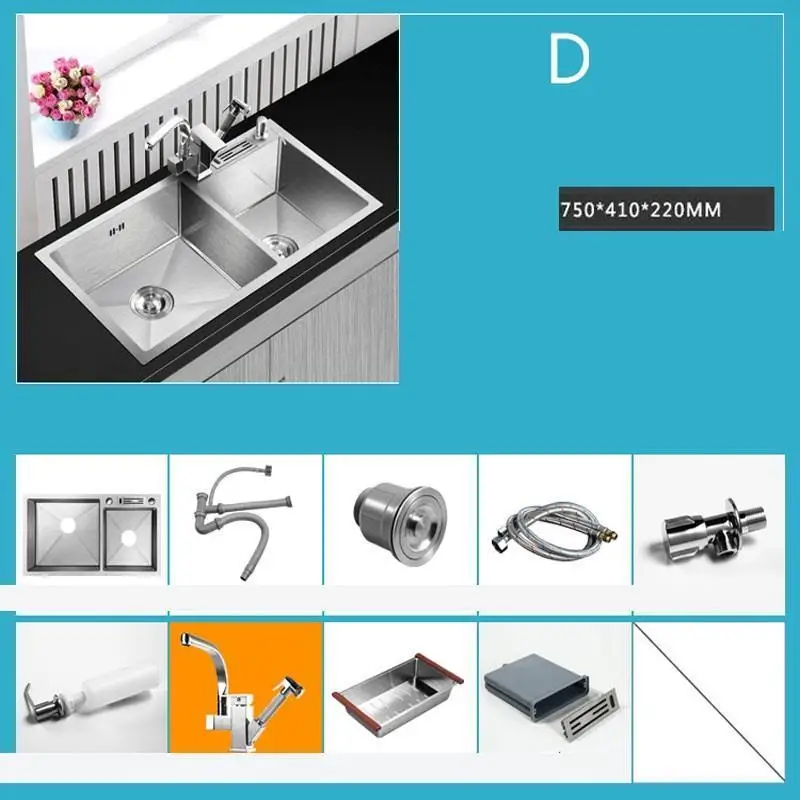 Dissipador Zlewozmywak Keuken Gootsteen Banheiro Acero Inoxidable кухня Cuba Pia Cozinha Fregadero De Cocina раковина для мытья посуды