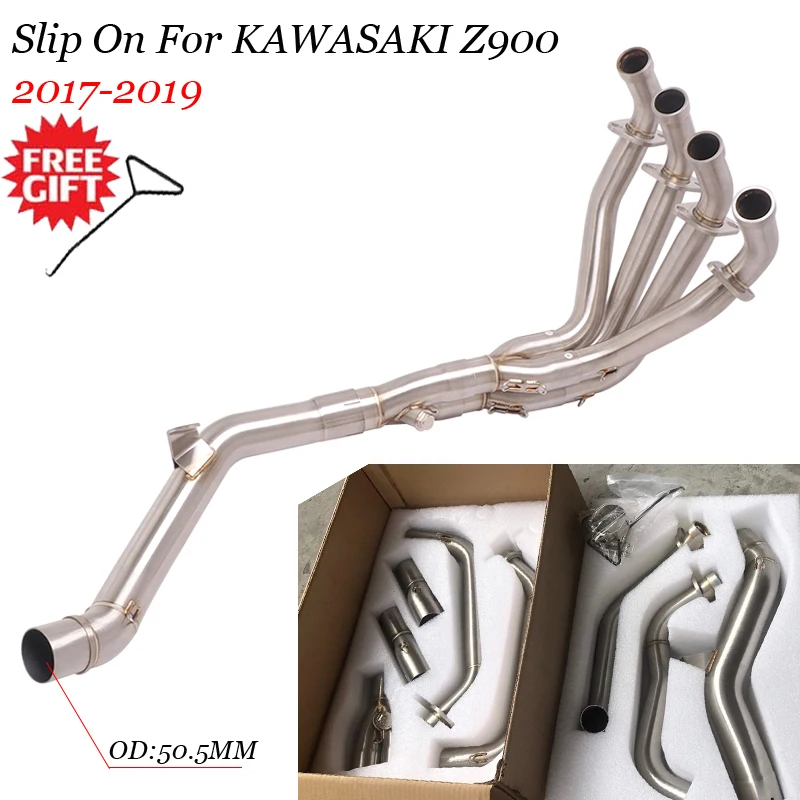 

Выхлопная труба для KAWASAKI Z900 2017-2019, из нержавеющей стали