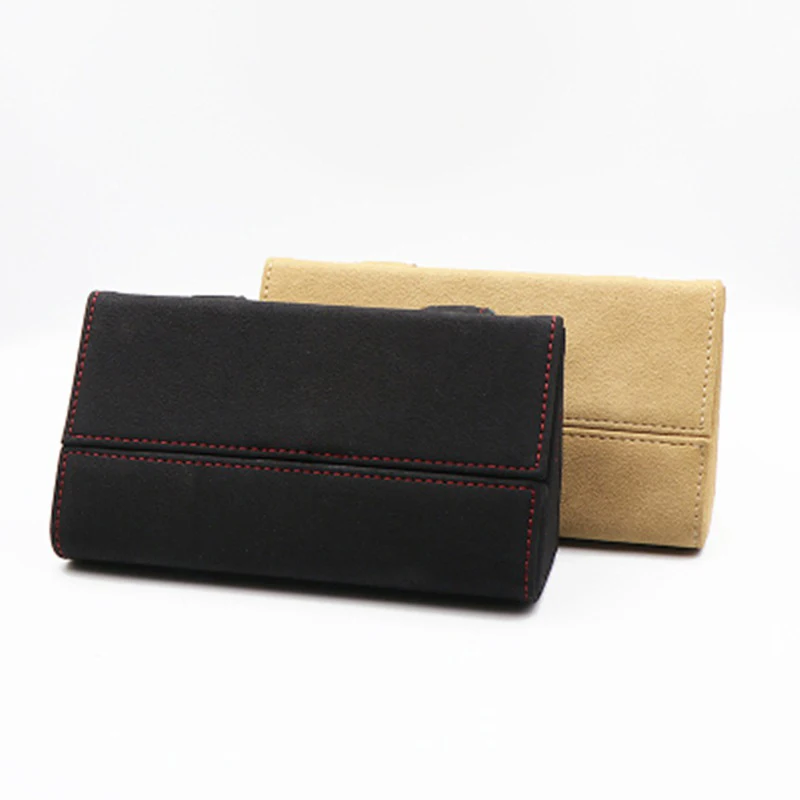 

Car Sun Visor Glasses Case Car Glasses Case multi-function storage box suede material 16*8.5*4.5cm