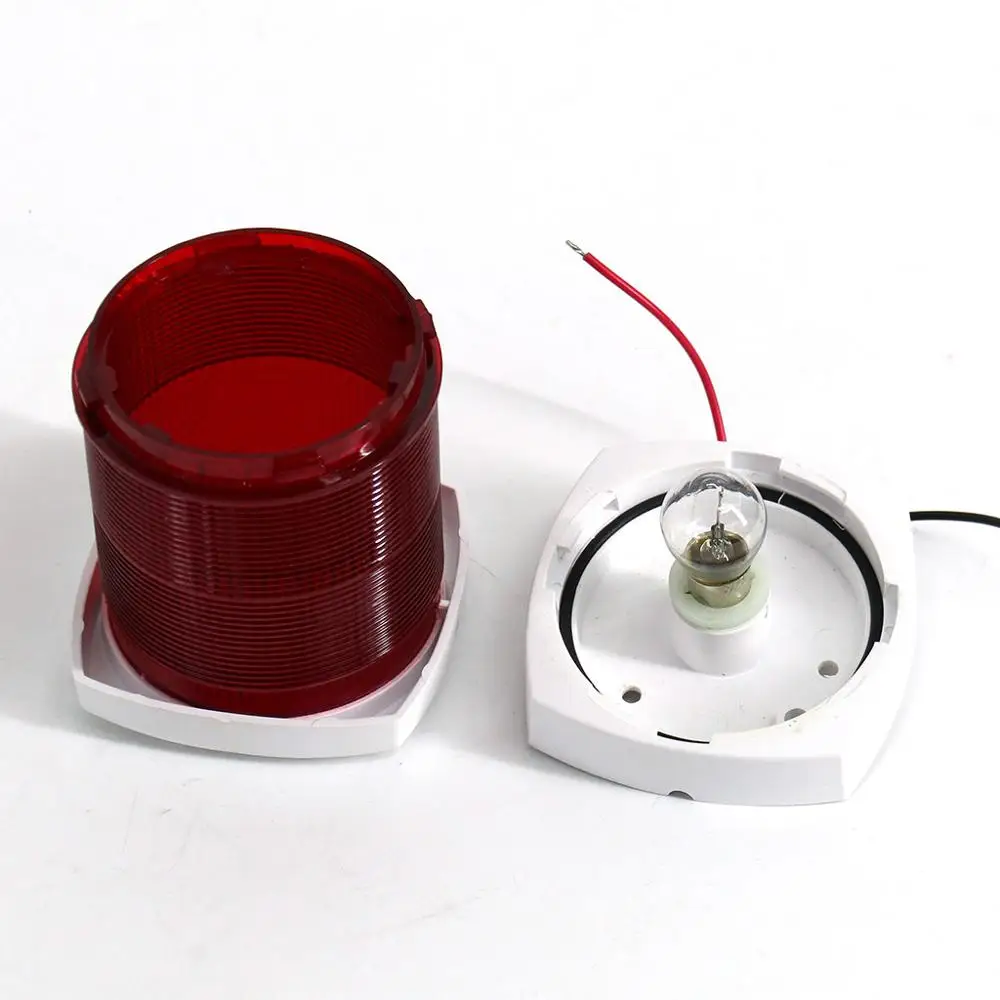 Боковой фонарь для лодки и яхты 24 В светодиодный навигасветильник анкерный