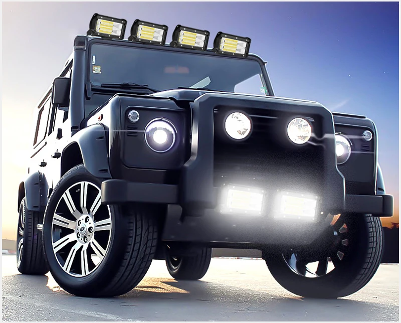 4x4 внедорожный светодиодный световой бар 60 Вт светодиодный рабочий свет бар 12 В фара для автомобильной лодки прицеп рабочий свет противотуманная фара автомобильные аксессуары