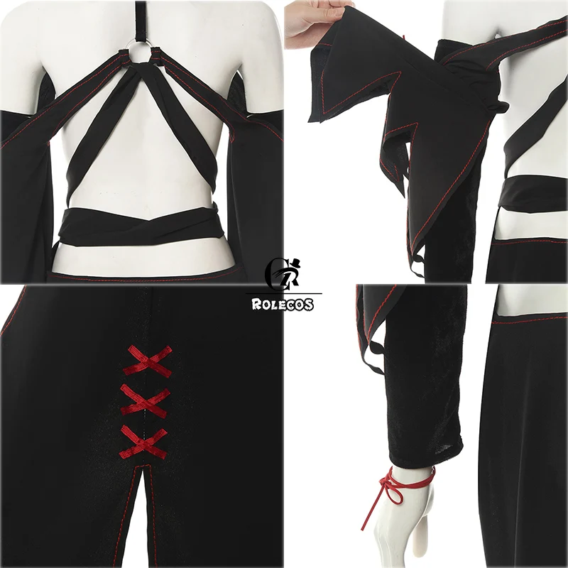 Косплей костюм ROLECOS из игры Fate Yu Miaoyi сексуальное платье акуты хинако для женщин FGO