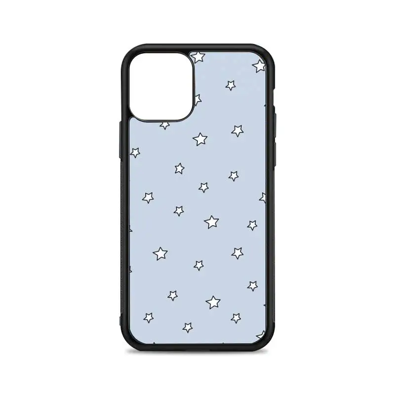 

periwinkle star Phone Case for iPhone 12 mini 11 pro XS Max X XR 6 7 8 plus SE20 High quality TPU silicon and Hard plastic cover