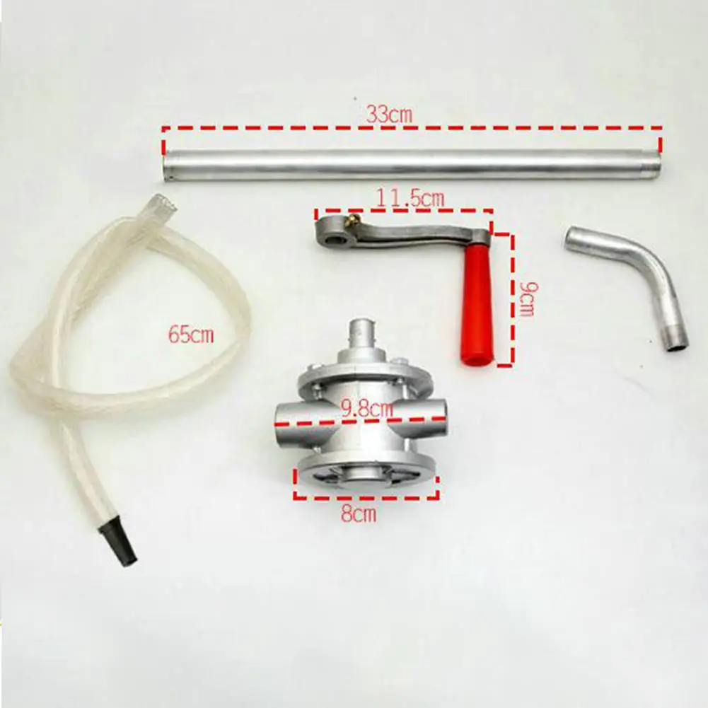 Ручной поворотный ручной насос 20/25/32 мм новый инструмент для нефти и топлива