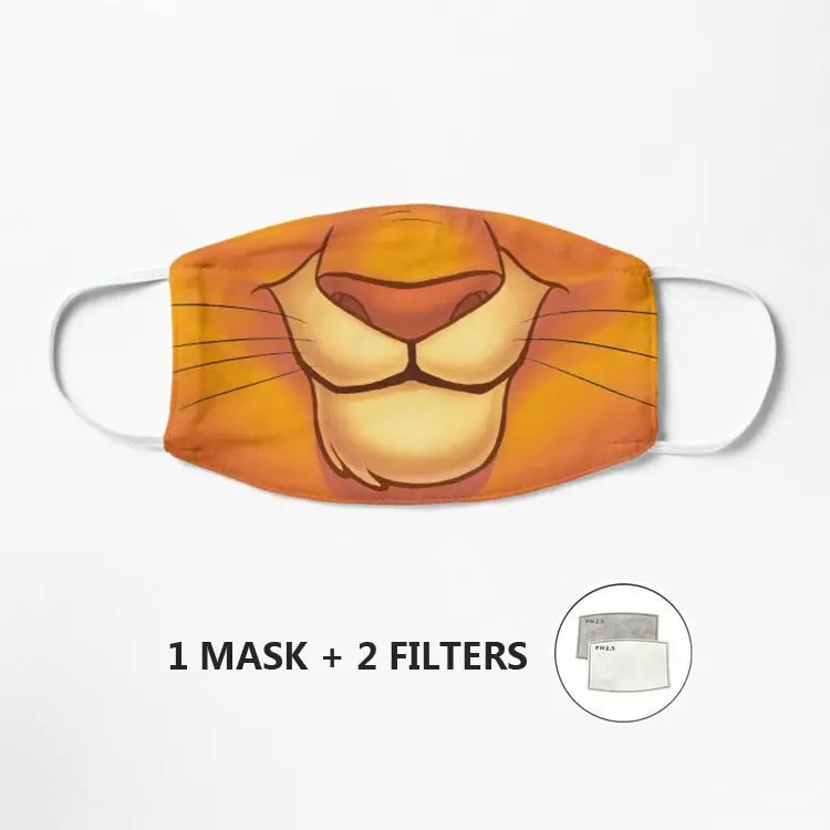 Маска льва Защитная теплая зимняя дышащая маска для лица Популярные культуры