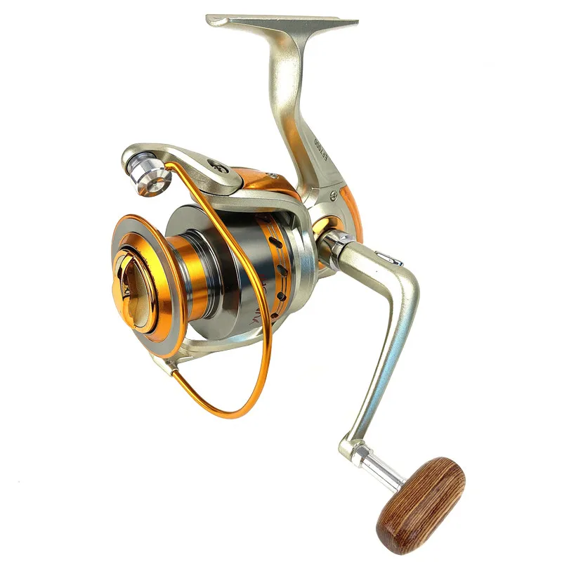 Distant Wheel Metal Spinning Fishing Reel Upgraded EF5000-9000 Series Fishing Wheel Rotate The Spool Fishing Coil