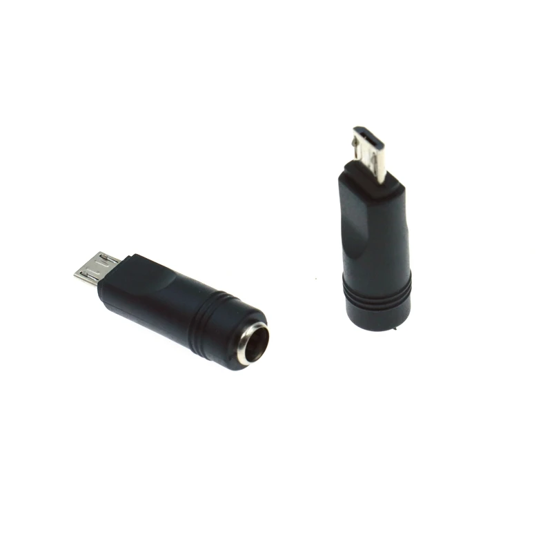 Лучшая цена DC 5 В 5*2 1 мм разъем мама к Micro USB штекеру Разъем питания постоянного