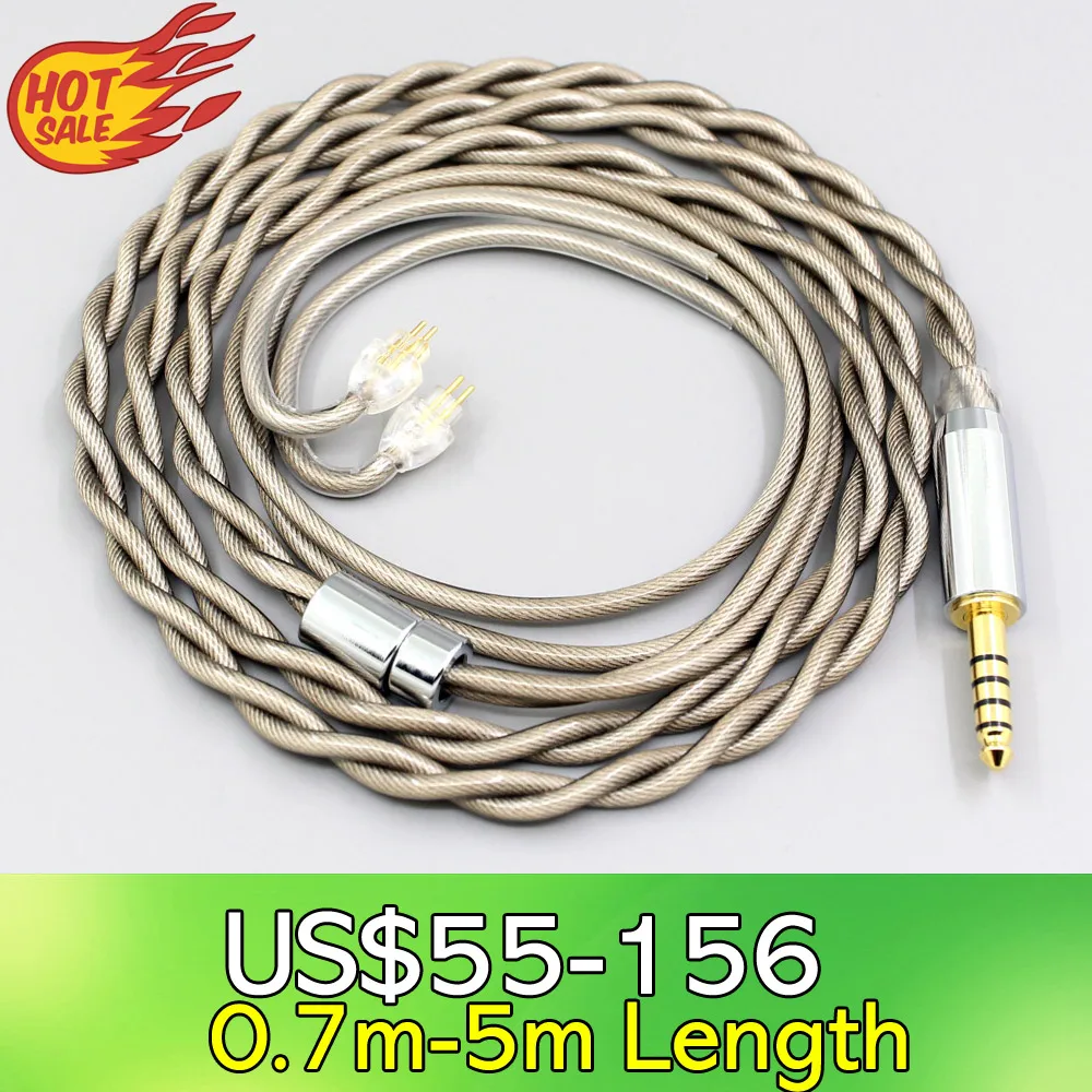 

Посеребренный кабель для наушников LN007831 type 6 756 core 7n Litz OCC для HiFiMan RE2000 Topology с динамическим диафрагмой
