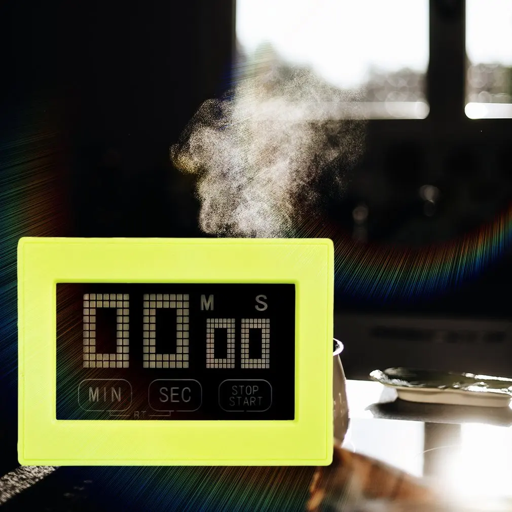 PS392 Большой экран Таймер кухонное напоминание электронный таймер пластиковая