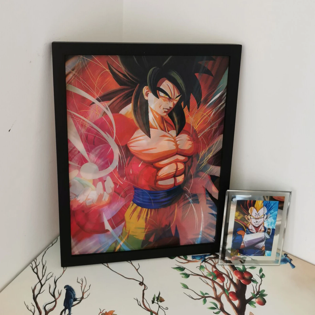 

DBZ Anime 3D Lenticular Poster Wall Decor DBZ Goku Vegeta 3D Triple Transition DBS Lenticular Print