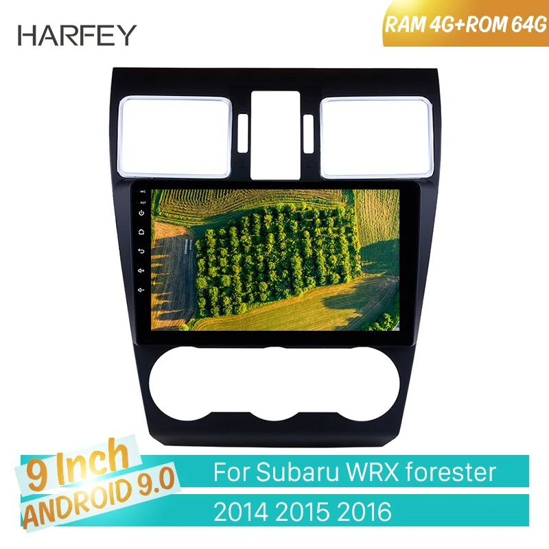 Harfey 9 &quot4 Гб + 64 ГБ Android 10 0 8 ядерный автомобильный Радио Стерео Аудио
