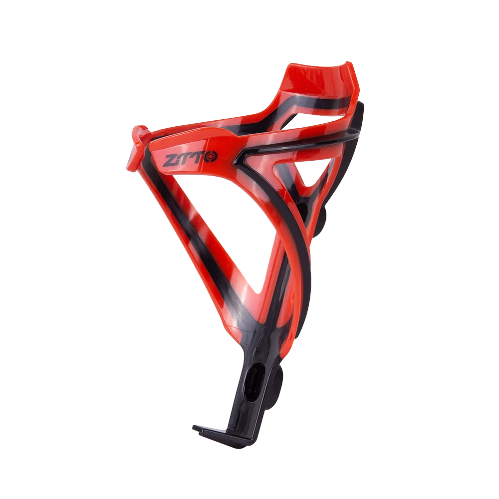 Red ZTTO MTB бутылочная клетка для воды дорожный велосипед держатель для бутылки высокопрочный Сверхлегкий пластик аксессуары для горного велосипеда - Цвет: Red