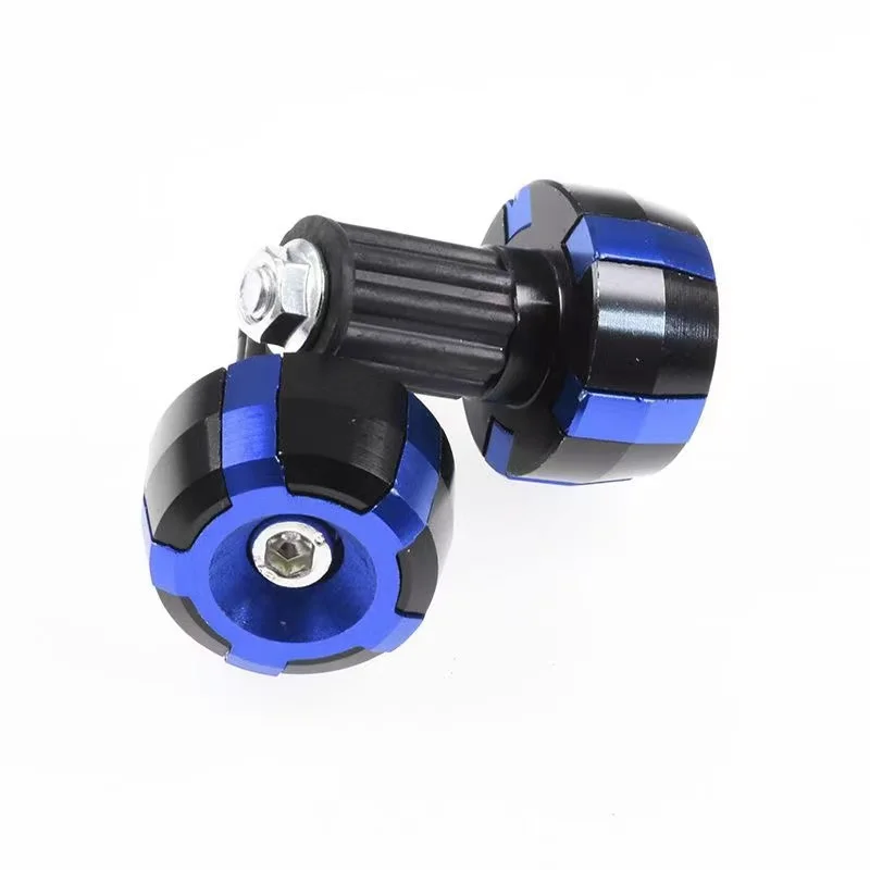 

Handle Bar Ends Grips Universal for Honda Ducati Yamaha Kawasaki 7/8" 22mm Motorcycle Handlebar Counterweight Plug Slider
