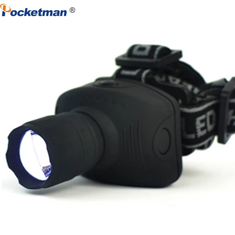 Mini LED Headlamp 3Mode Zoomable Waterproof Headlight Head Flashlight Torch Lanterna For Outdoor Camping Night Fishing