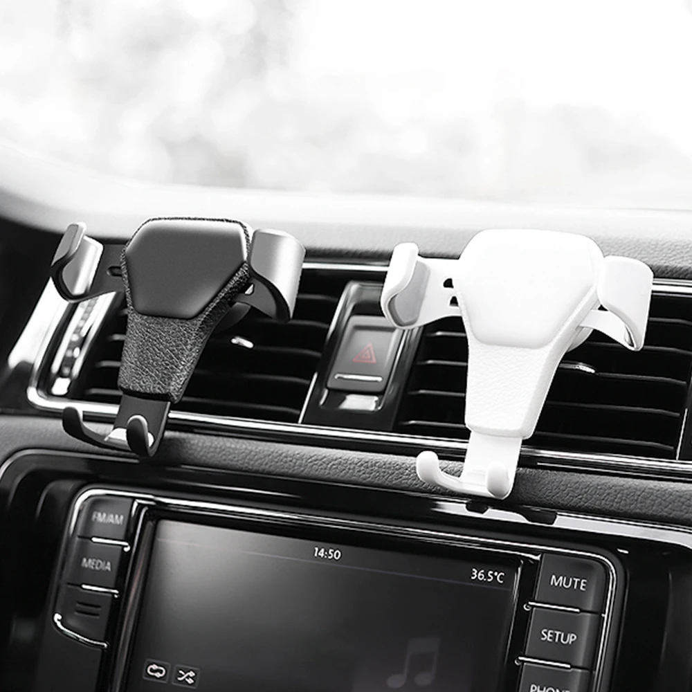 

FOR Car Air Vent Mount Cradle Holder Stand for iPhone Mobile Cell Phone GPS Black for Universal