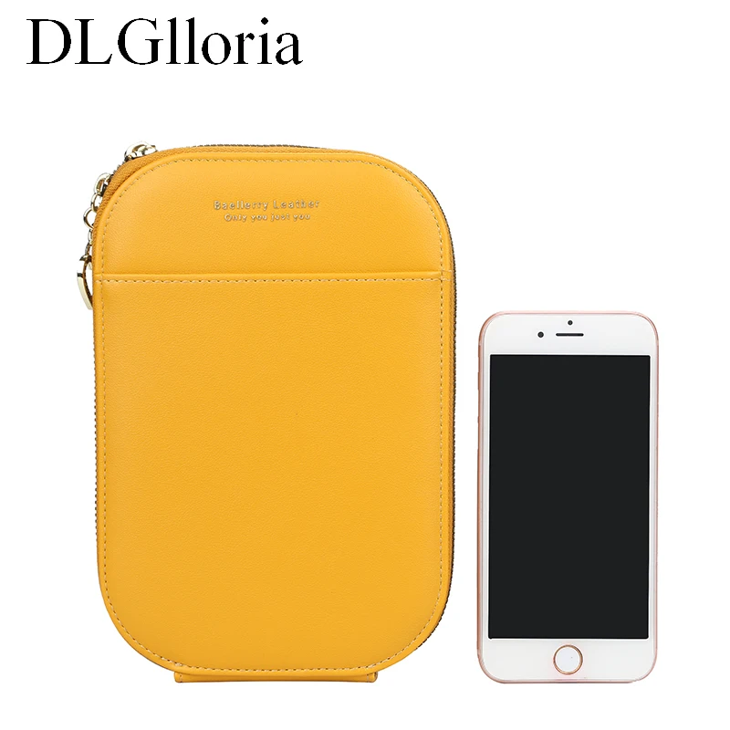 

Leather Women Wallet Multifunction Cell Phone Bags Card Holder Female Handbag Coin Purse Clutch For Ladies Messenger Shoulder