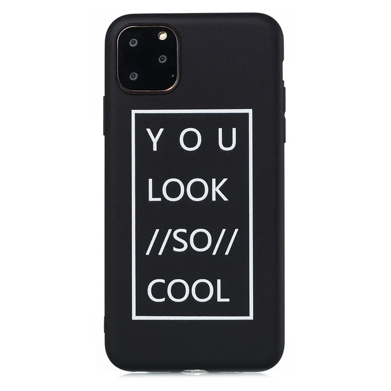 Xinch крутой мультяшный чехол для iPhone 5S SE 5 6 S 7 8 Plus 11 Pro Max X XS XR задняя крышка на Мягкий