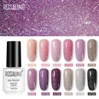 Гель-лак для ногтей ROSALIND, 7 мл, с неоновыми блестками, Полупостоянный, для маникюра, топа и основы