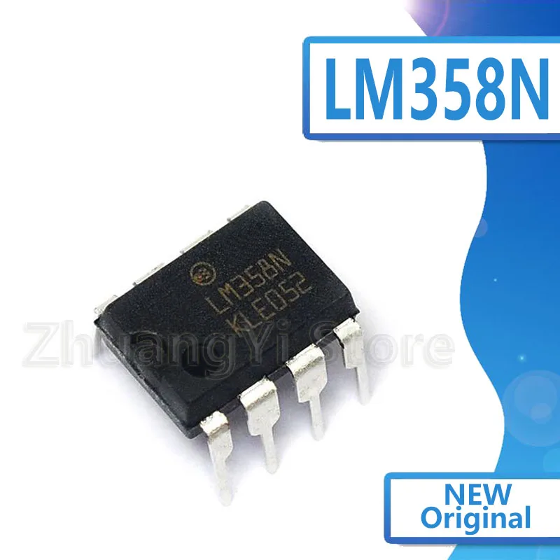 10 шт. LM358P DIP8 LM358 DIP LM358N DIP-8 358P новый и оригинальный IC