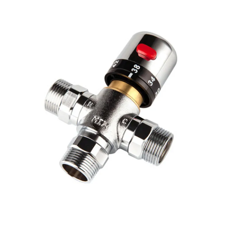 Смеситель на солнечной батарее термостатический нагреватель латунный