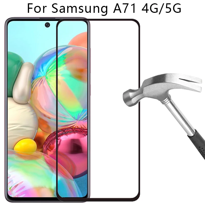 

protective glass for samsung a71 screen protector tempered glas on galaxy a 71 71a film samsunga71 galaxya71 4g 5g samsun a715