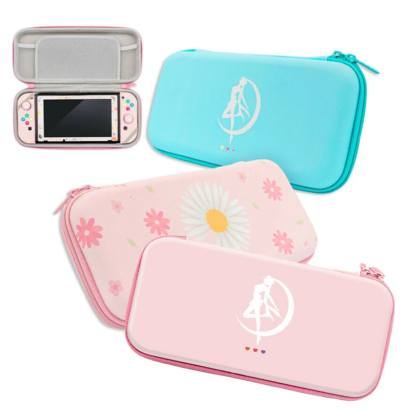 Милый чехол с аниме Сейлор Мун для переноски консоли Nintendo Switch NS аксессуары игр Joy