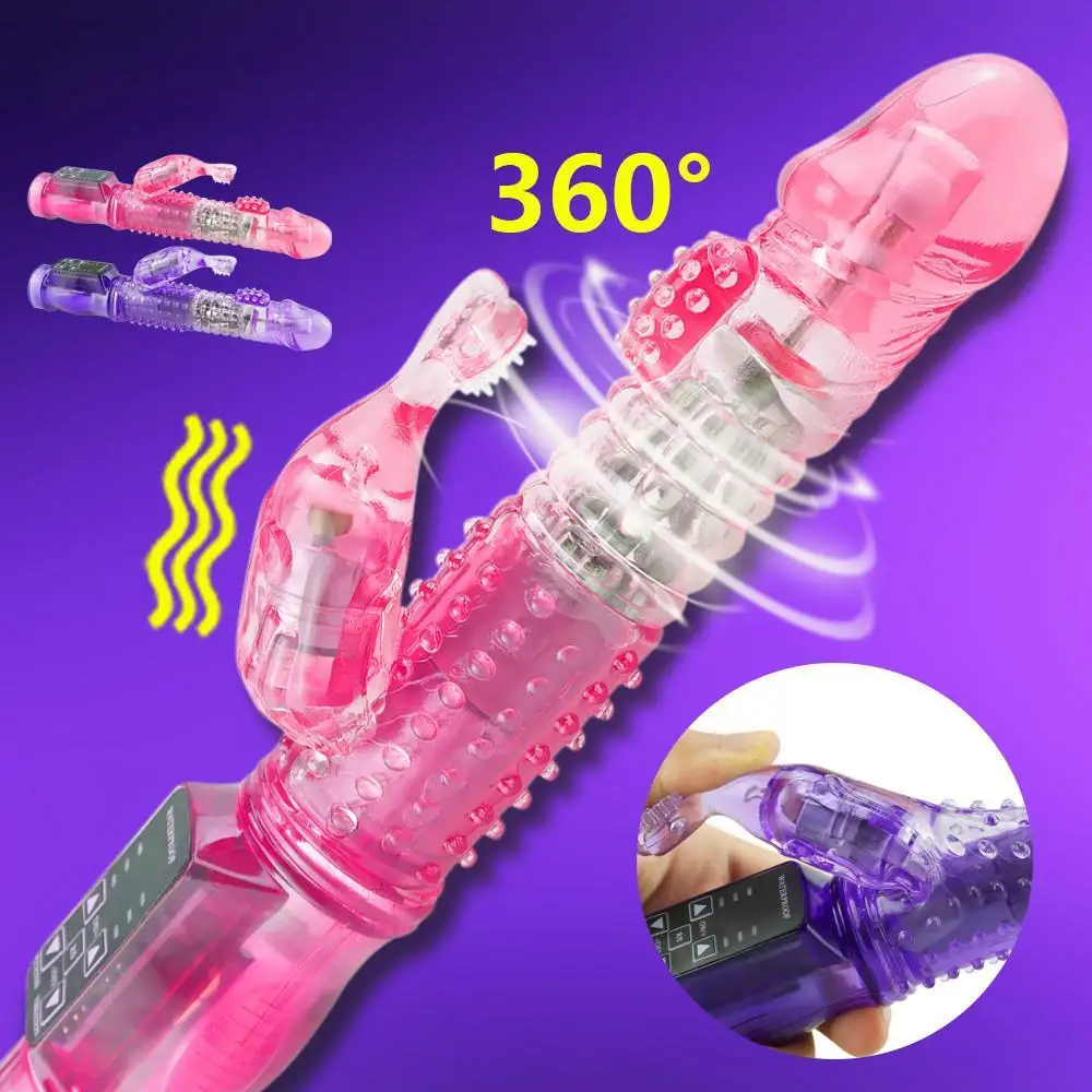 Вибратор Кролик 10 скоростей вибратор для клитора лесбиянок интимные игрушки