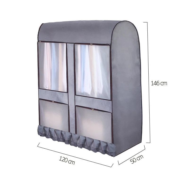 

Wardrobe Clothing Rack Dust Cover Moisture Waterproof Hanging Garment Suit Bag TP899