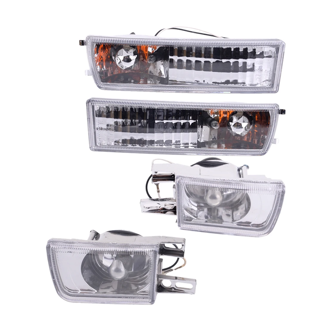 Beler 2 Pin 4 шт./компл. автомобильный передний бампер прозрачный