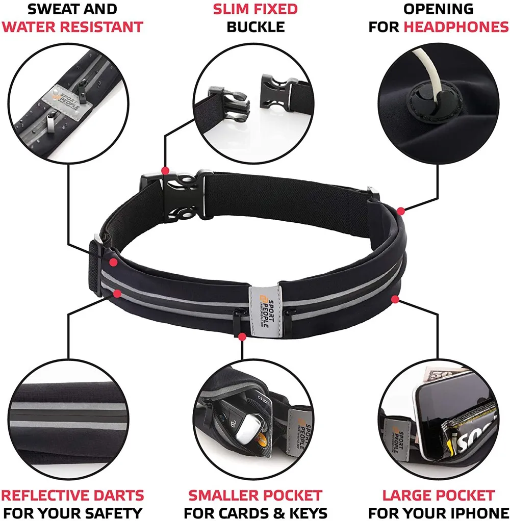 3 цвета легкая сумка для бега пояс США бегун поясная упаковка iPhone X 7 8 10 11 мужчин и