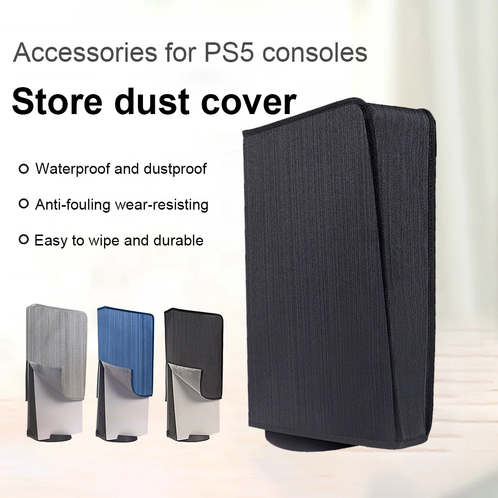 

Gaming Console Faceplate Protective Cover Dust Proof Protector Washable Anti-Scratch Skin Shell For PS5 Game Controller Case