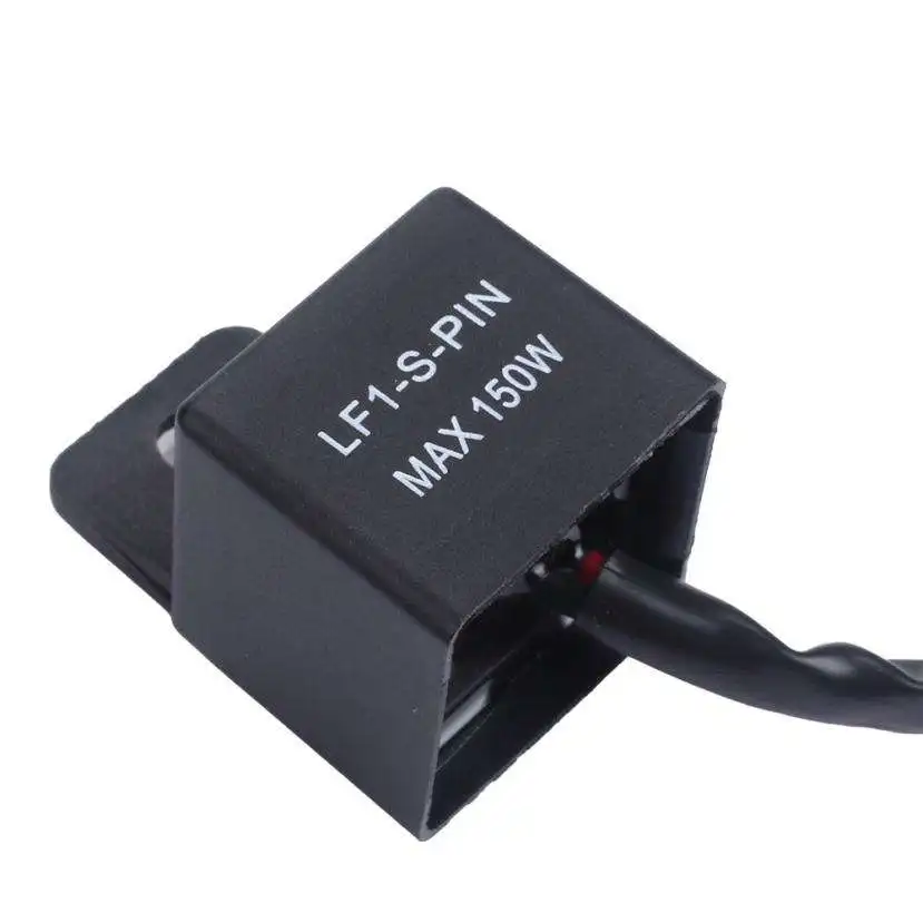

12V 2 Pin Motorcycles Electronic LED Flasher Relay for Motorcycle Motorbikes Turn Signal Lights Bulbs durable
