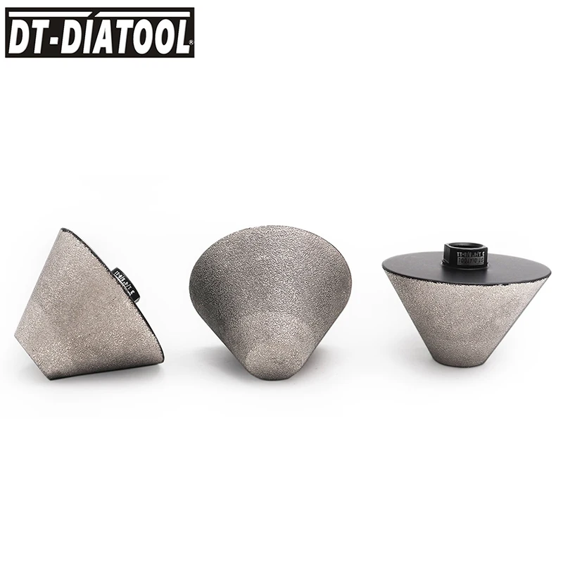 DT-DIATOOL Diamond Beveling Chamfer Bit For Enlarging Polishing and Bevelling Bits for Porcelain Marble Granite Ceramic Tile