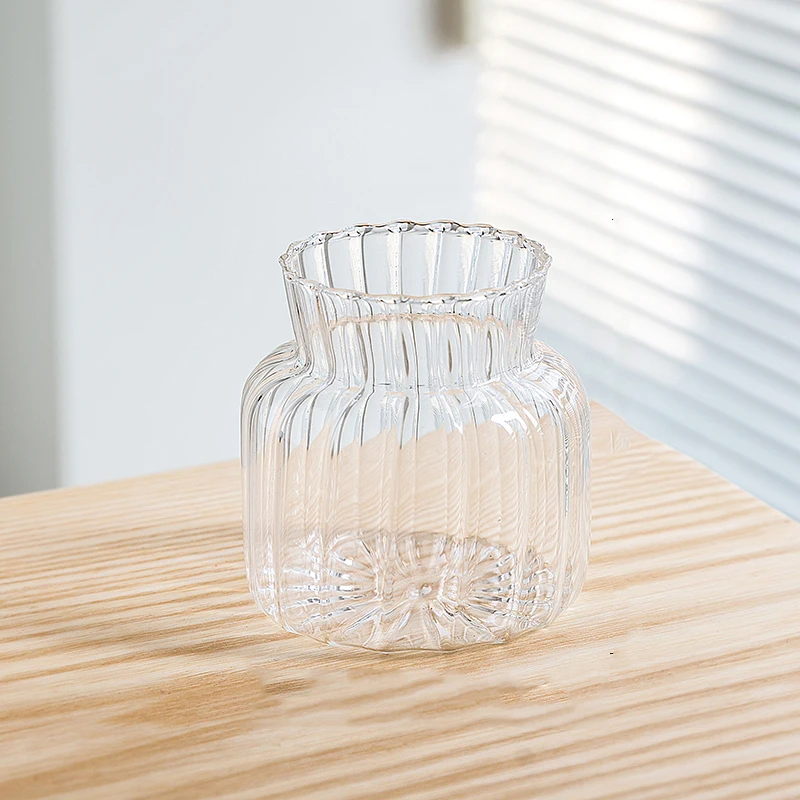 

Flower Vase for Table Decoration Living Room Decorative Vase Rose Flowers Arrangement Handmade Tabletop Plant Vase