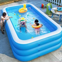 inflatable portable bathtub adults large foldable swimming pool baby thick bathtub outdoor piscina infantil bathroom products 50