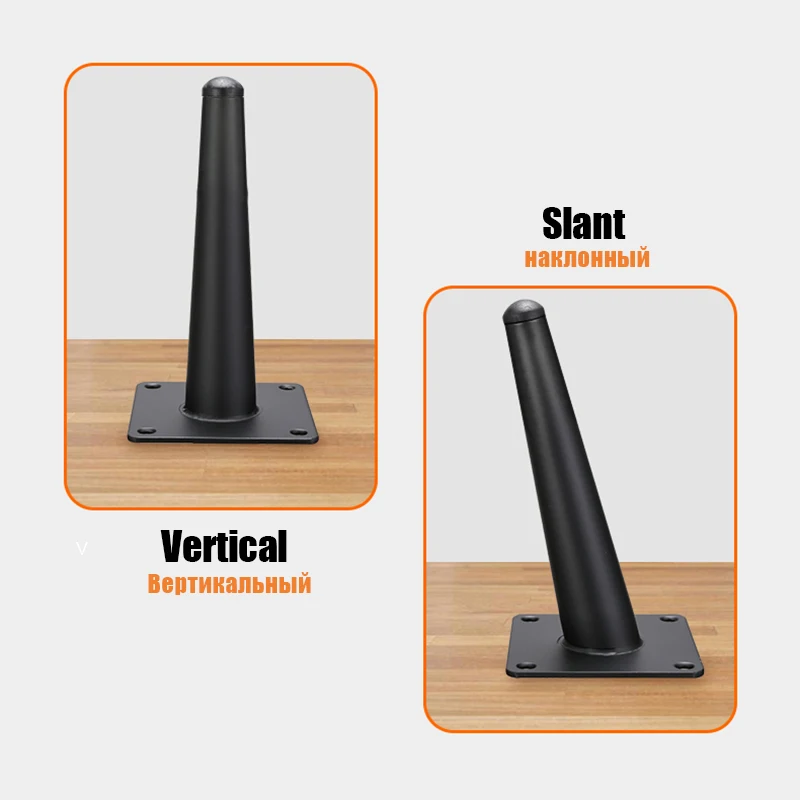 4 шт. металлические ножки для мебели 800 кг | Мебель