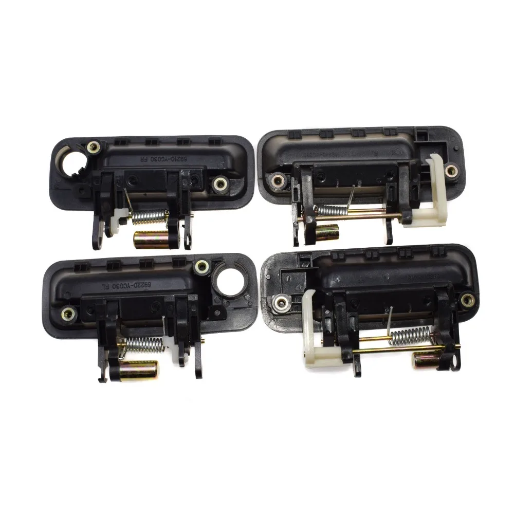 ISANCE внешняя ручка двери БЕЖЕВЫЙ передний задний левый правый набор 69220 AA010 69230 для