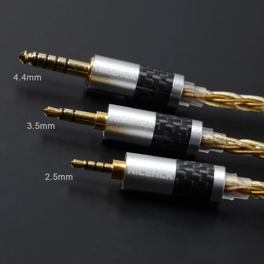 

8- OCC NiceHCK 3,5/2,5/4,4 MMCX/2Pin LZ A7 KXXS TFZ NiceHCK NX7 MK3