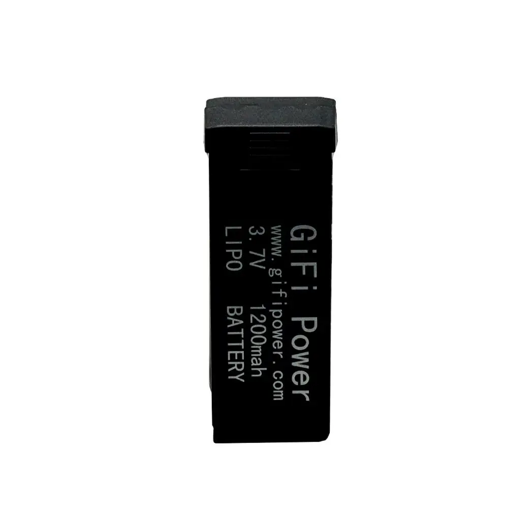 Обновление 1 2 шт. gifi power 3 7 в 1200 мАч Lipo батарея для дрона X PRO RC E58 L800 S168 QUADCOPTER|Детали и