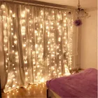 СВЕТОДИОДНАЯ Гирлянда-занавес в виде сосулек, 3*2,5 м, 240 светодиодный