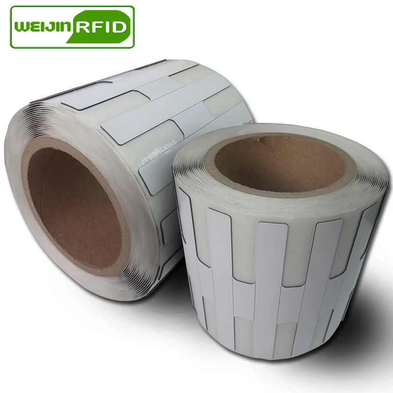 Ультратонкая метка UHF RFID confidex silverline slim 915m 868m Impinj M4QT EPC 20 шт. бесплатная доставка