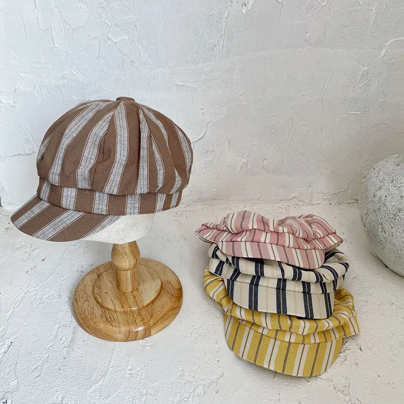 

Детская восьмиугольная кепка Джокер контрастный солнцезащитный козырек детский берет художника солнцезащитные шапки для детей мягкие пол...