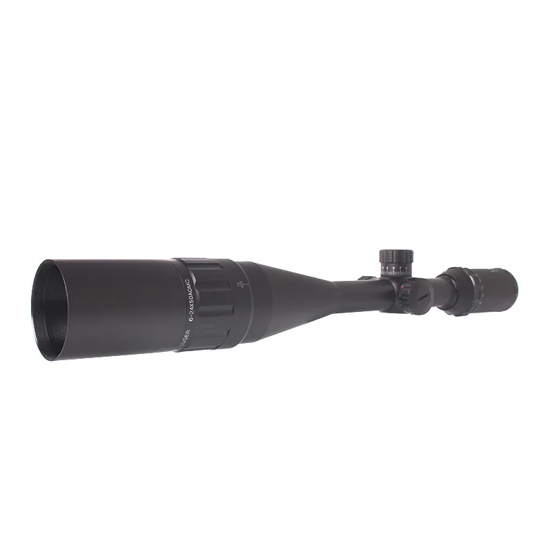 LUGER 6-24X50 Riflescope красный и зеленый ретикальный волоконно-оптический прицел охотничий прицел для винтовки страйкбол Воздушный пистолет с рейкой