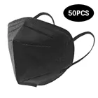 Лидер продаж! Маска для лица Mascarilla KN95, фильтр, 5 слоев, стандартная многоразовая маска KN95, черная маска для лица, одобренная KN95 маски для взрослых